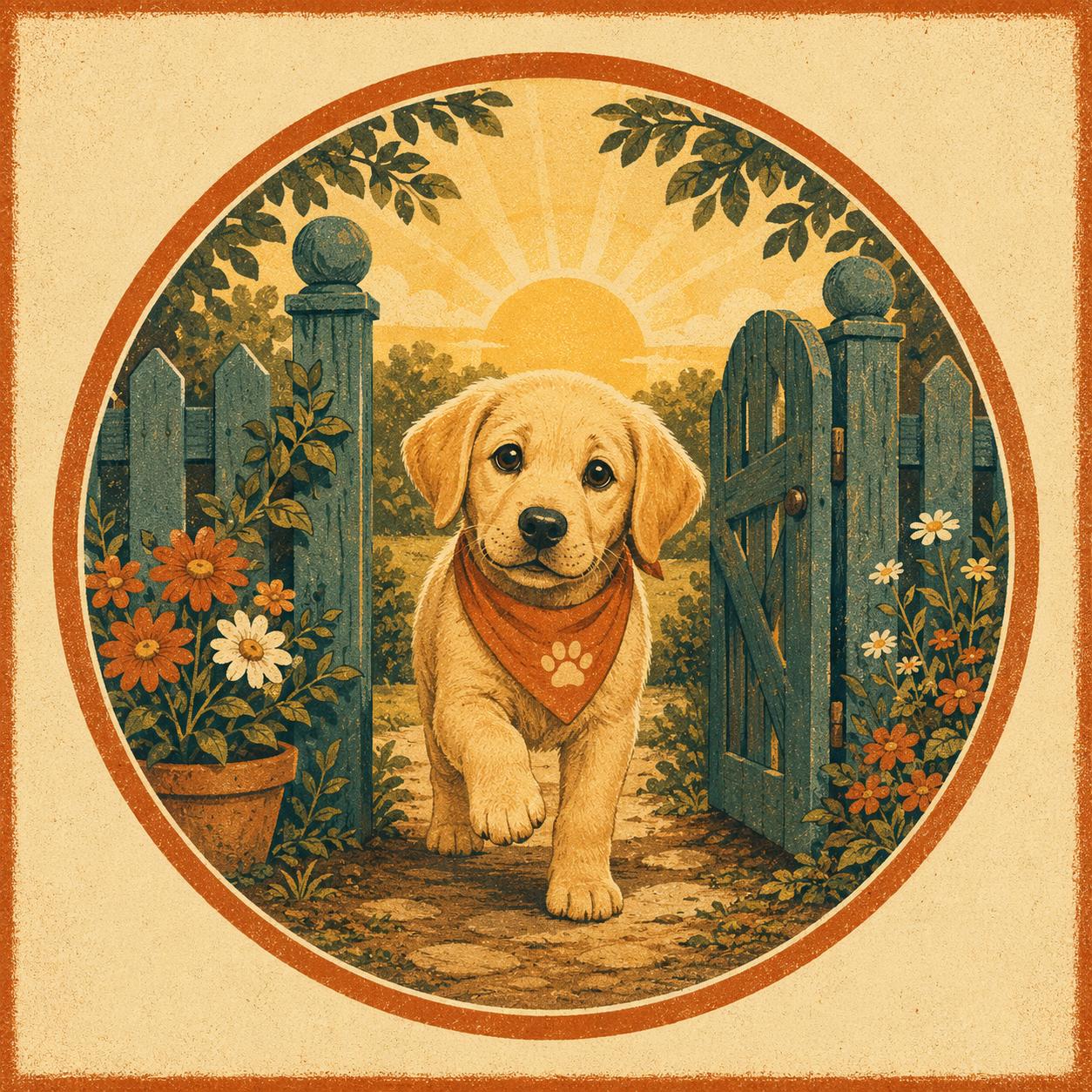 The Puppy card
